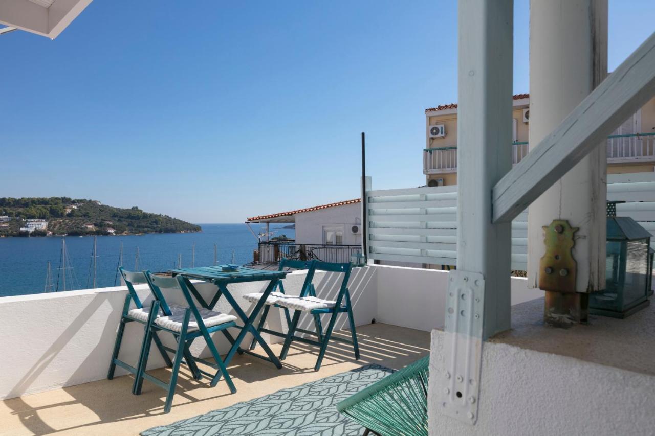 Villa Moonhouse Skiathos-Stadt Exterior foto
